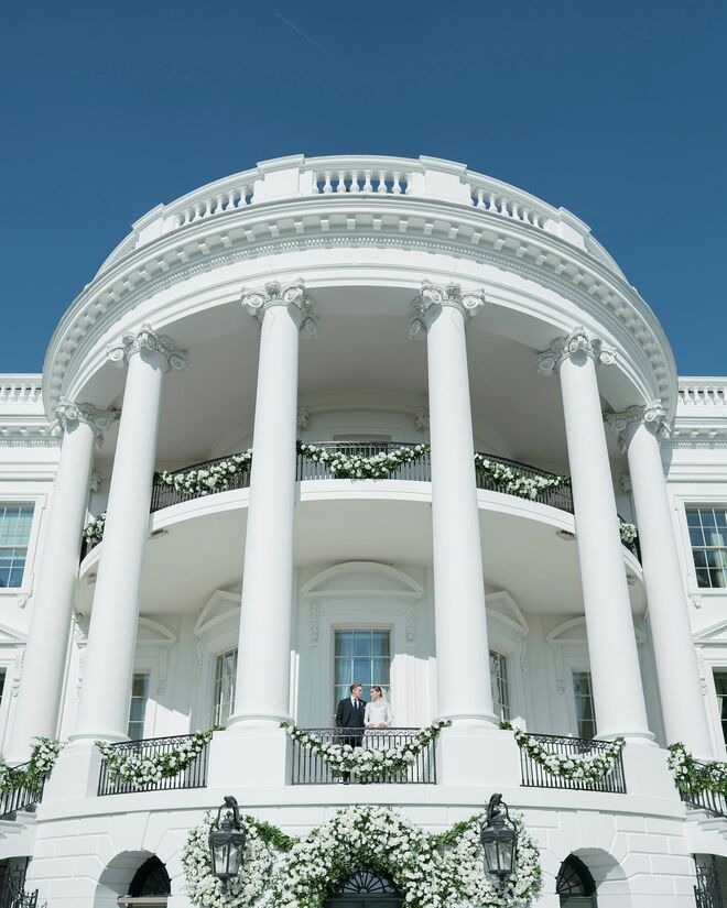 A cerimónia realizou-se na ala sul da Casa Branca 