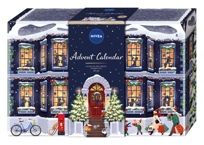 Nivea. 24 days of skin treats chosen just for you, €49,99