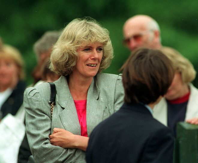 Camilla Parker Bowles em 1992.