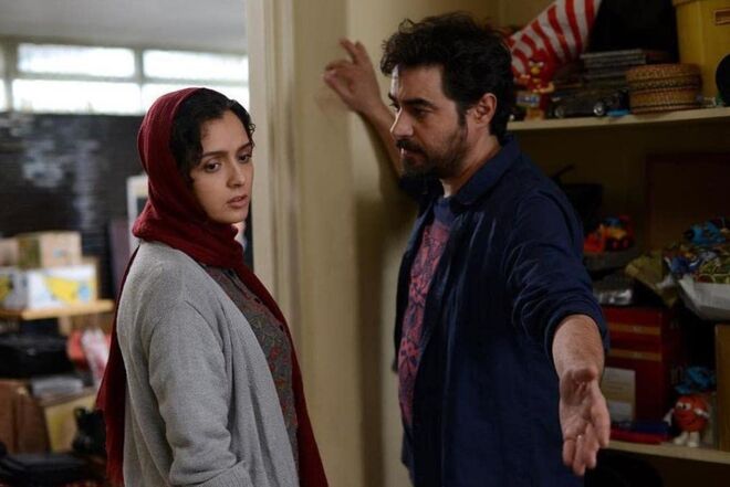 Taraneh Alidoosti e Shahab Hosseini em 'O Vendedor' (2016).