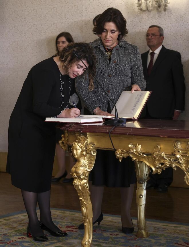 Na tomada de posse, a 2 de dezembro de 2022.
