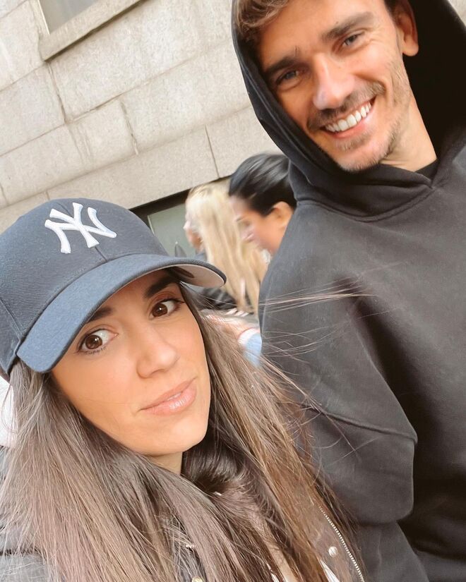 Erika Choperena, mulher de Antoine Griezmann (França).
