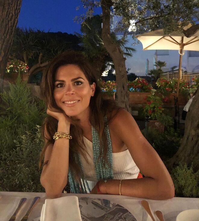 Josipa Perisic, mulher de Ivan Perisic (Croácia).