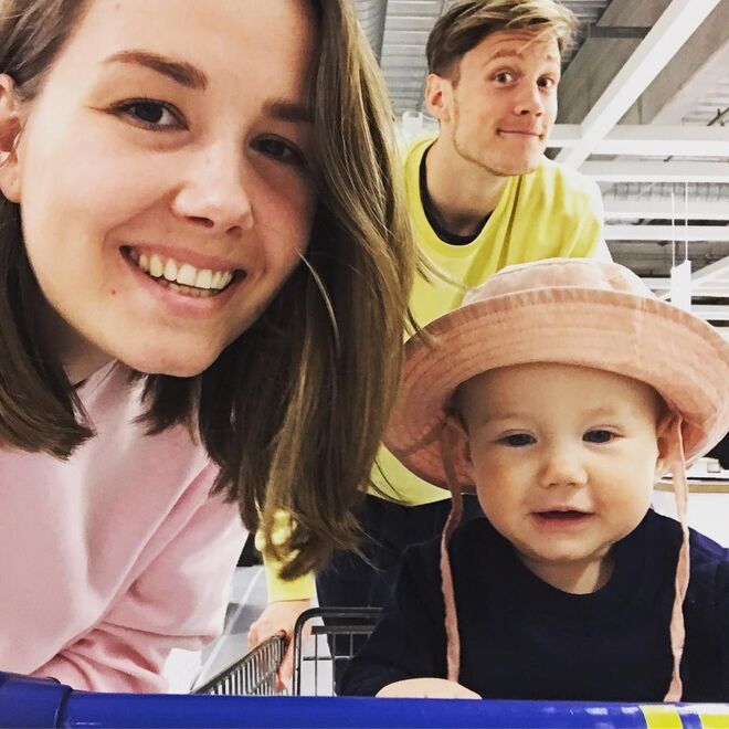 Nikki Van Esch, mulher de Wout Weghorst (Holanda).