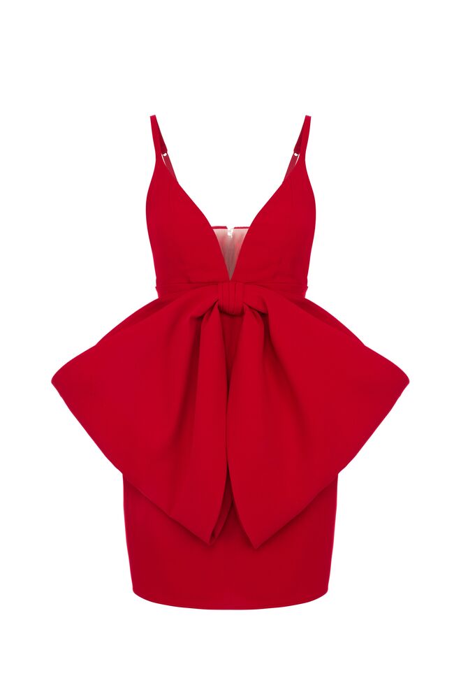 Vestido, €385, Elisabetta Franchi.