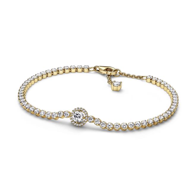 Pulseira Pandora Sparkling Halo, €149, Pandora.