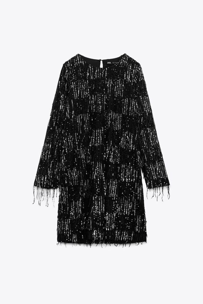 Vestido, €39,95, Zara.
