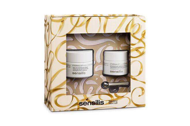 Coffret Eternalist A.G.E. Day Cream, €54, Sensilis.