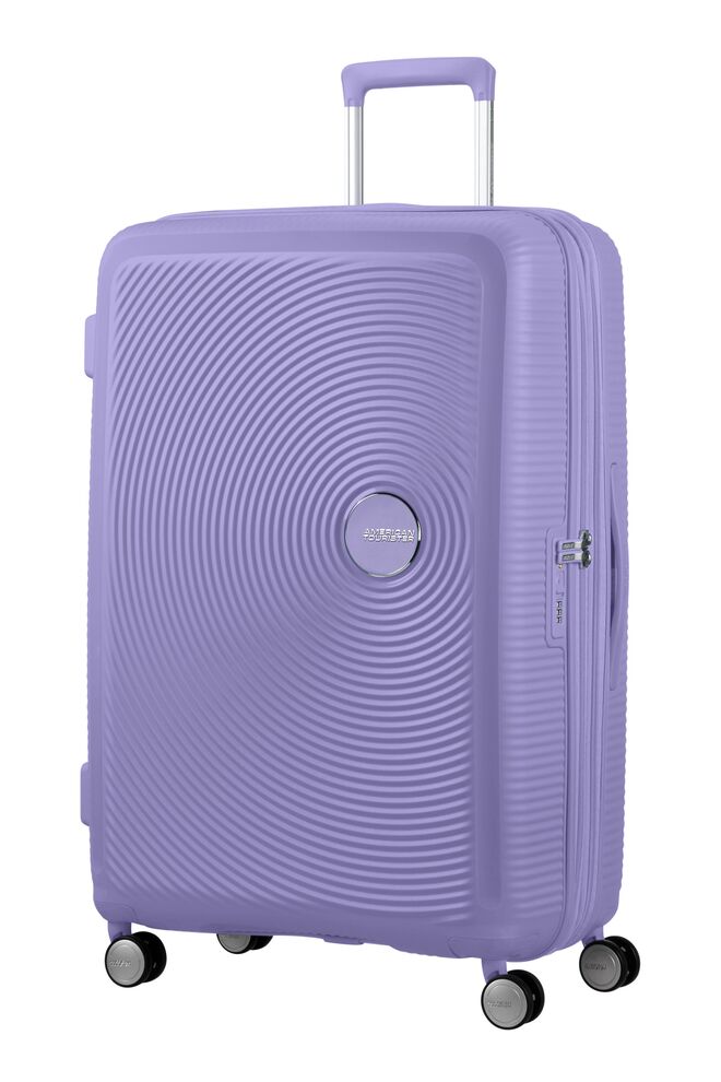 Mala de Cabine 55cm Expansível Soundbox, €137,60, American Tourister.
