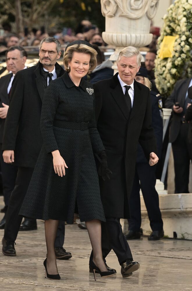 Reis Phillipe e Mathilde da Bélgica.
