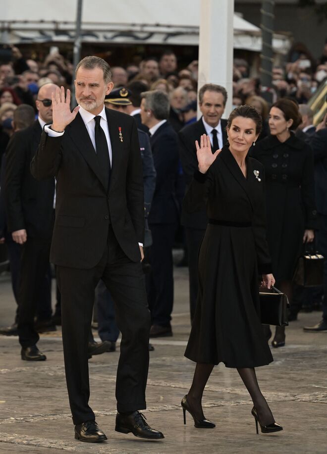 Letizia e Felipe de Espanha.