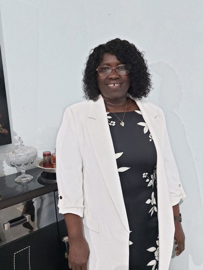 Fatumata Djau Baldé, ativista e antiga Ministra dos Negócios Estrangeiros da Guiné-Bissau.