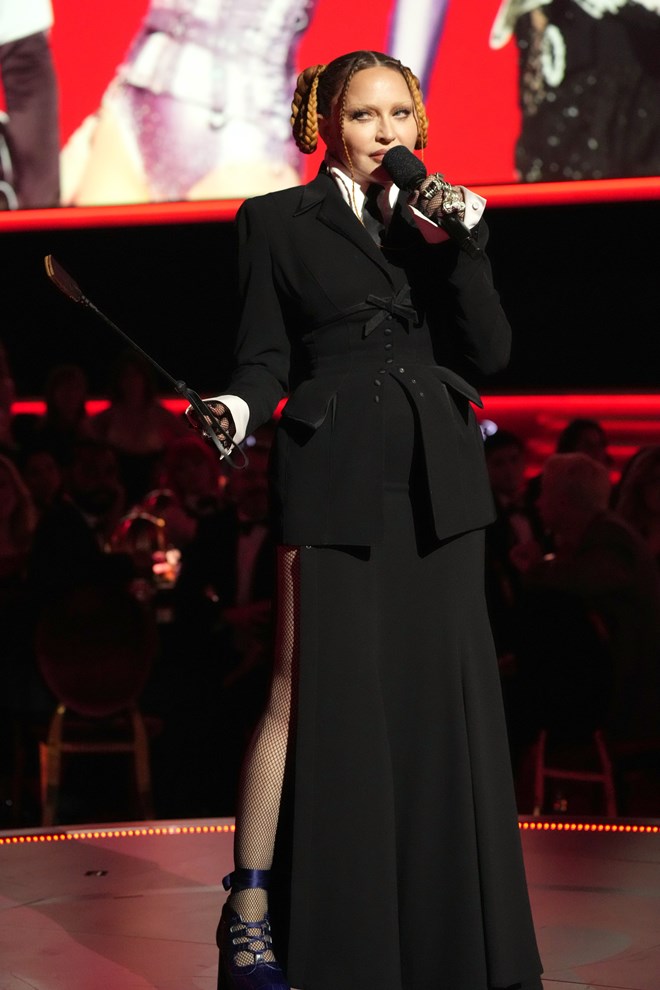Madonna na 65ª edição dos Grammy Awards em Los Angeles, 6 de fevereiro.