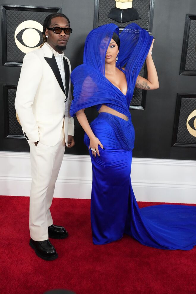 Cardi B em Gaurav Gupta.