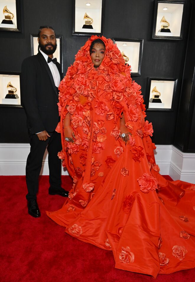 Lizzo em Dolce & Gabbana.