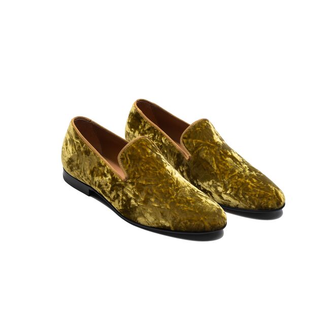 Loafers Yellow Ochre, €289, Lachoix.