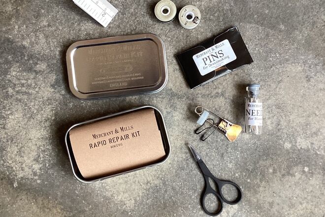Estojo de costura de viagem, €22,45, Merchant & Mills na A Retrosaria Rosa Pomar
