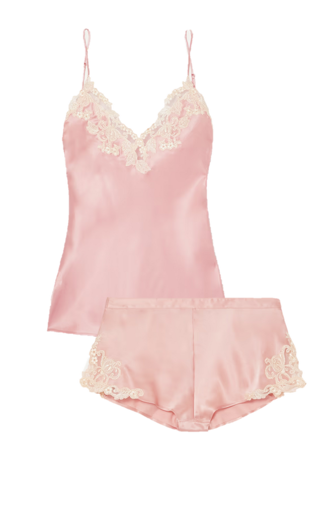 Top, €510, e calções, €380, La Perla, em net-a-porter.com.