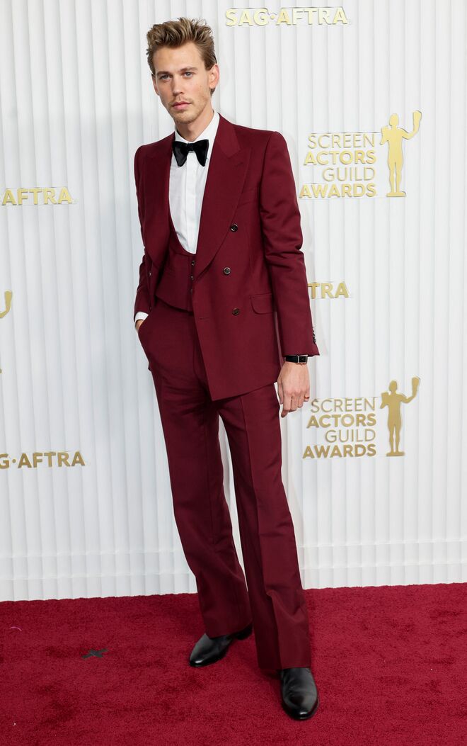 Austin Butler em Gucci.