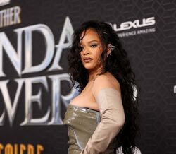 "A cara dele quando descobriu que não vai aos Óscares". Rihanna partilha imagem adorável do filho