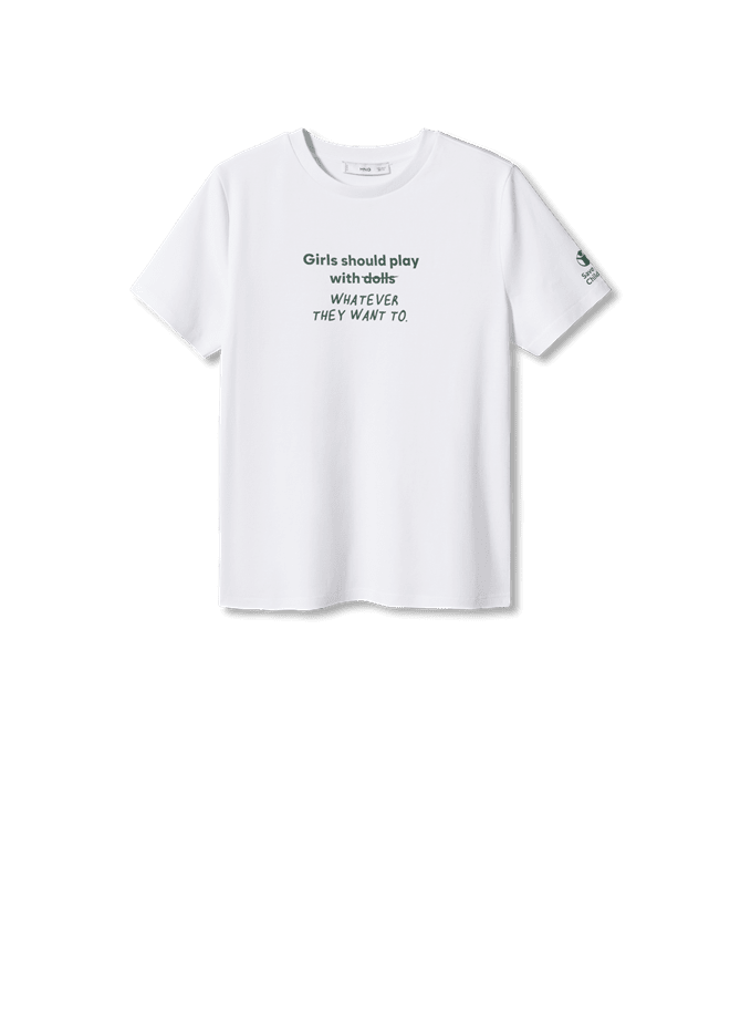 O valor da t-shirt reverte na totalidade para o projeto Goals.