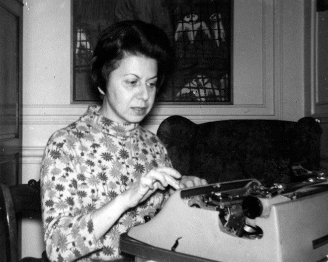 A escritora e cronista Maria Judite de Carvalho.