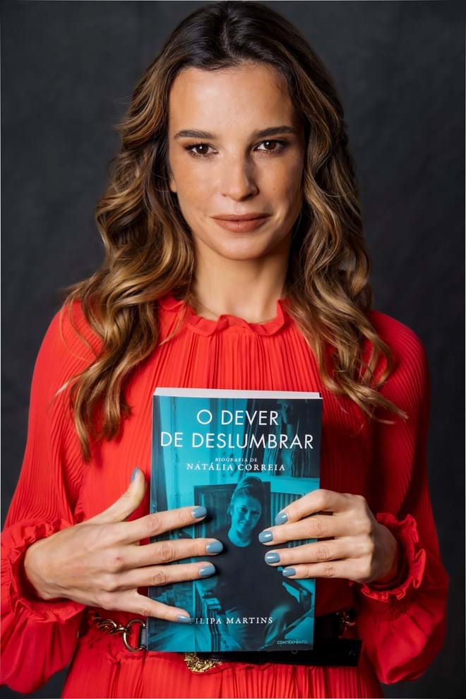 Filipa Martins, a autora do livro.