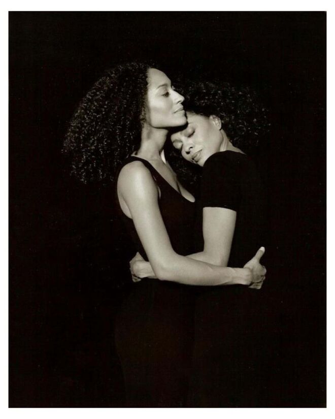 Diana Ross e Tracee Ellis Ross.