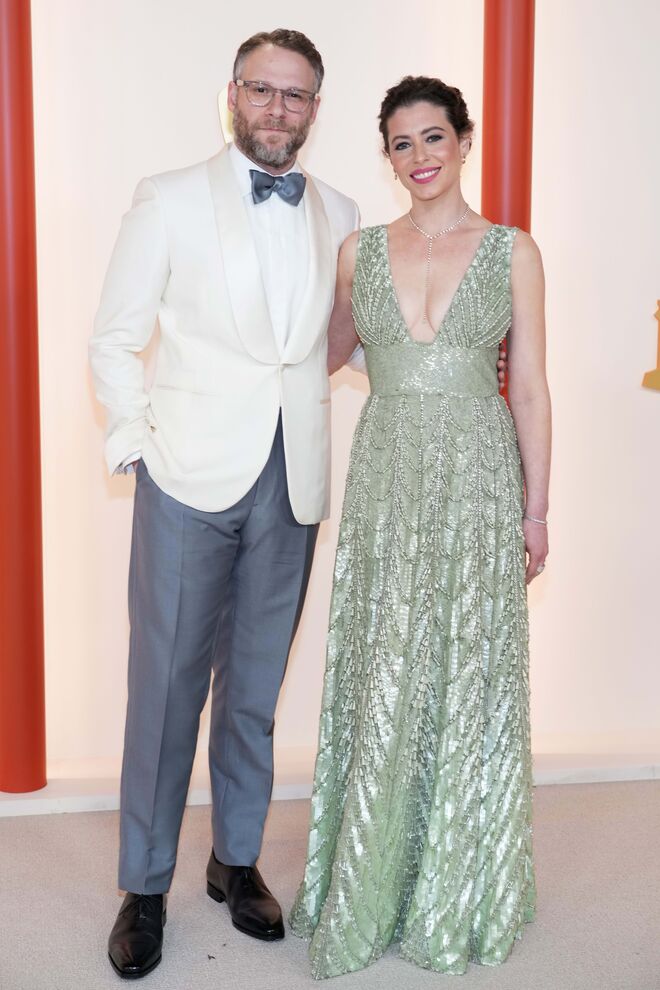 Seth Rogen e Lauren Miller.