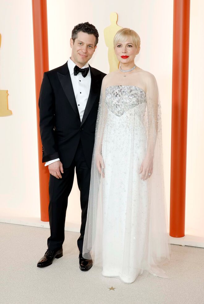 Thomas Kail e Michelle Williams.