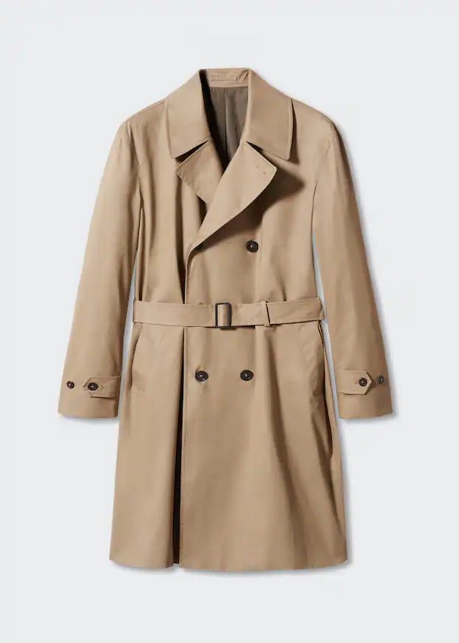Trench-coat, €99,99, Mango.