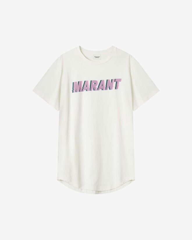T-shirt em algodão, €150, Isabel Marant Etoile.