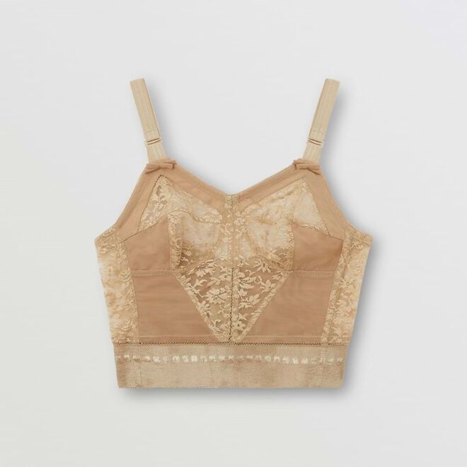 Corpete em renda, €790, Burberry.