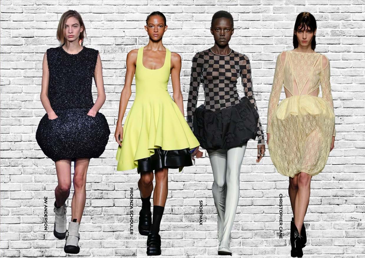 JW Anderson, Proenza Schouler, Sportmax, Christopher Cane.