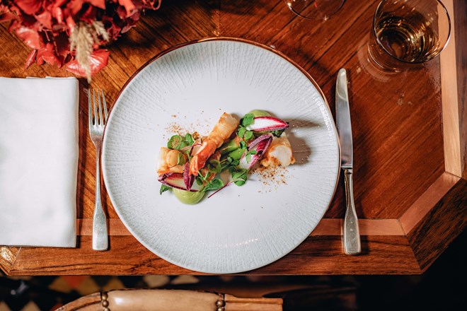 Um dos pratos que fazem parte do menu do Grill Four Seasons.