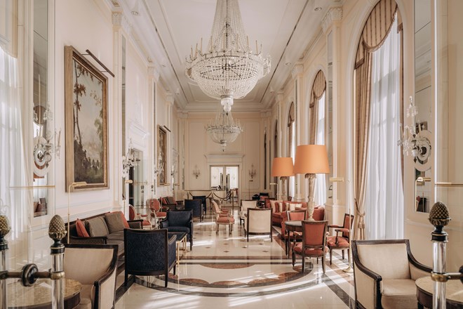 O Palácio Estoril Hotel tem um histórico de importantes visitantes como estrelas de cinema ou figuras da realeza.