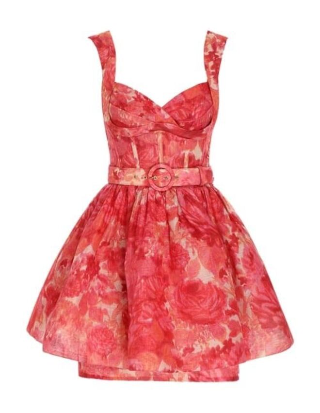 Vestido organza, €1600, Zimmermann.