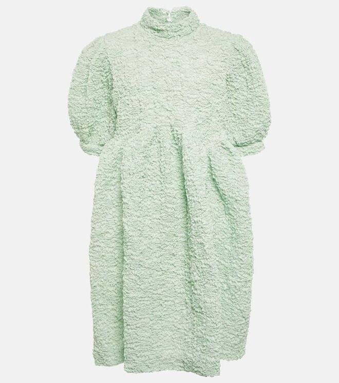 Vestido em seda, €1485, Cecilie Bahnsen em Mytheresa.com.