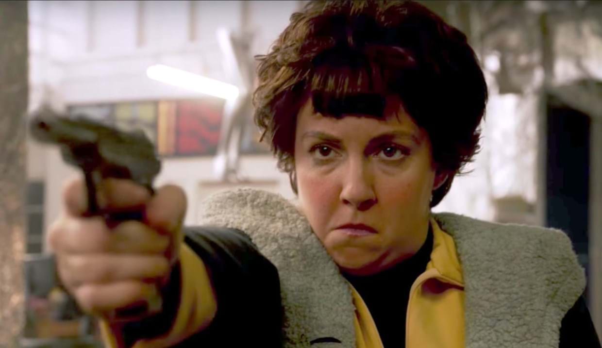 Lena Dunham como Valerie Solanas em "American Horror Story: Cult" (2017).
