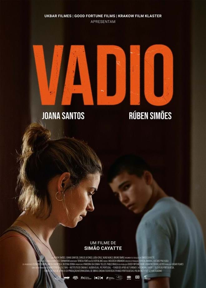 'Vadio, o novo filme de Simão Cayatte com Joana Santos e Ruben Simões.