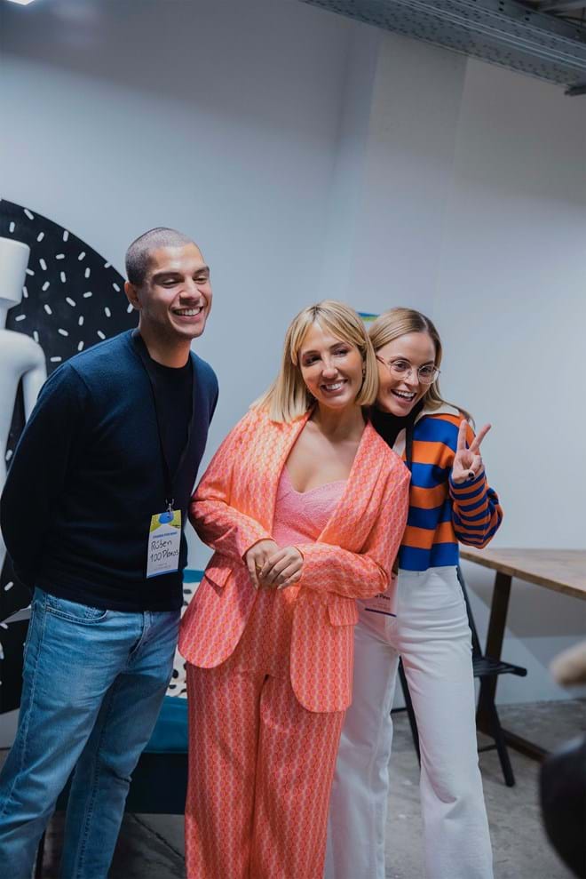 Inês e participantes do Ponto Gutierrez.