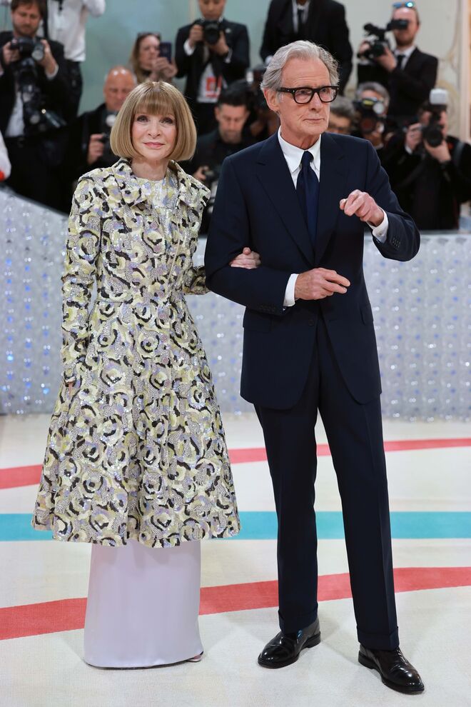 Anna Wintour e Bill Nighty