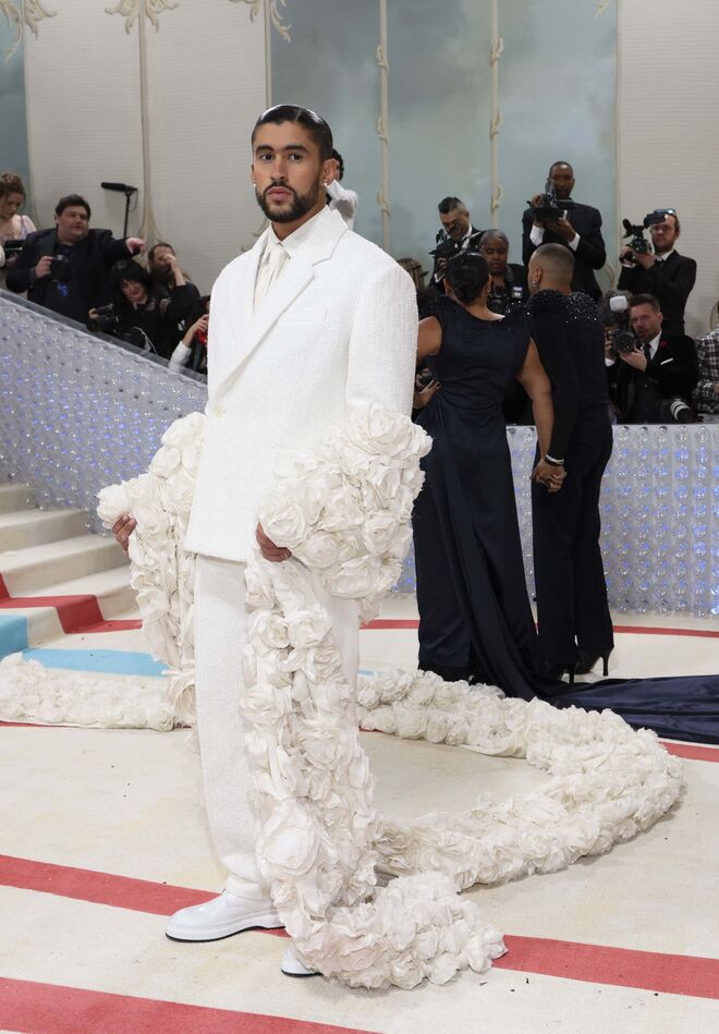 Bad Bunny em Jacquemus