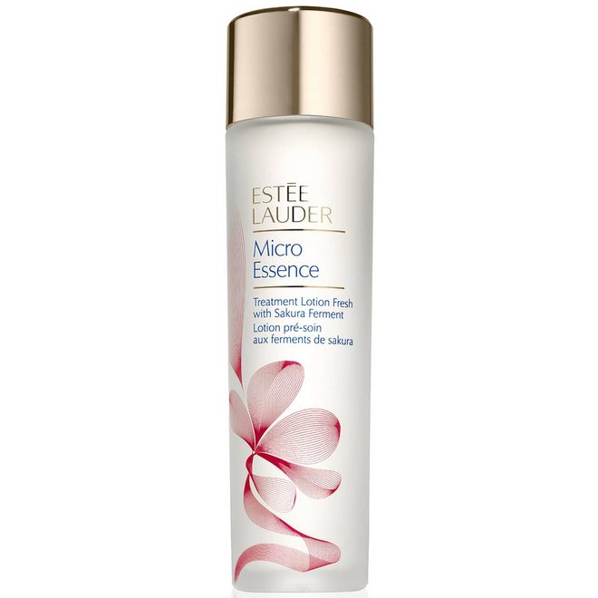 Loção Essência Nutritiva Micro Essence Sakura Ferment, €89, Estée Lauder em lookfantastic.pt.