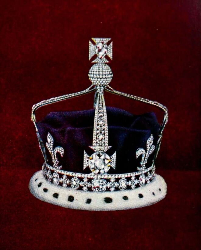 A coroa que vai ser usada por Camilla.