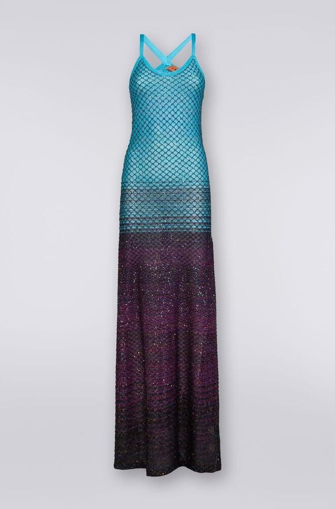 Vestido em malha com lurex, €1390, Missoni.