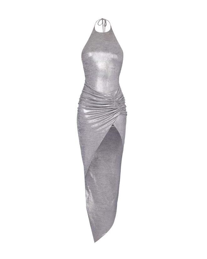 Vestido em malha de seda, €1595, Alexandre Vauthier.