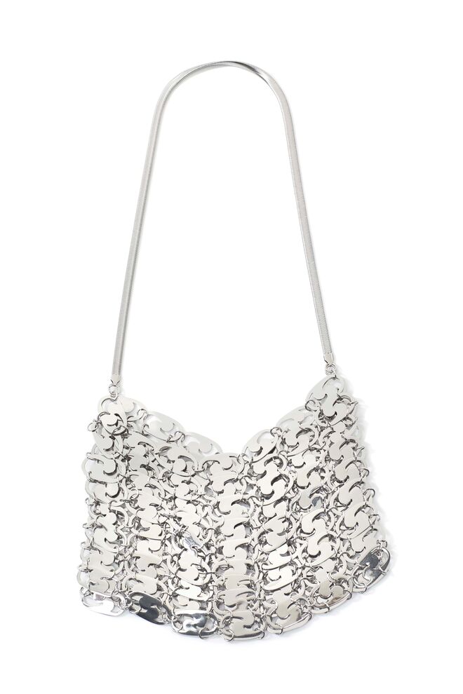 Carteira em metal, €59.99, Mango.