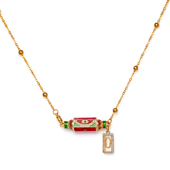 Colar da Coleção Lucky, €85, Mônica Rosenzweig.