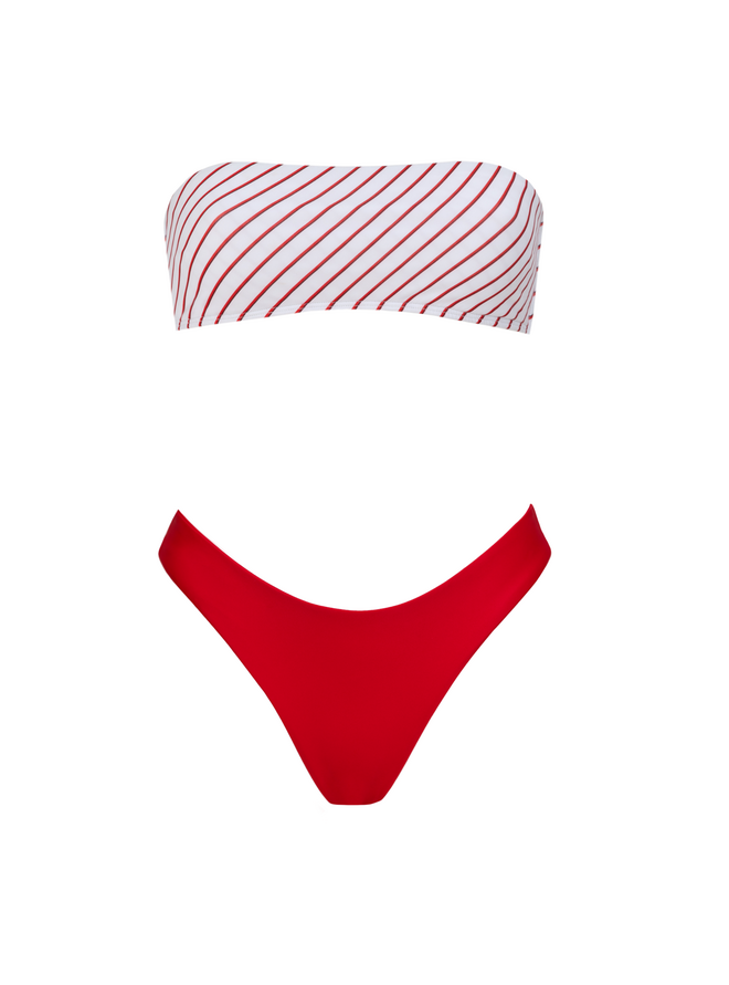 Biquíni, soutien, €52,90, e cuecas, €49,90, Eléne The Label.